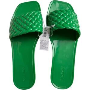 Old Navy Women’s Quilted Jelly Slide Sandals  NWT  Sz 9